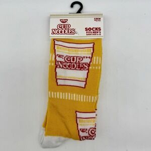 Nissin Cup Noodles Crew Adult Socks Size 6-12